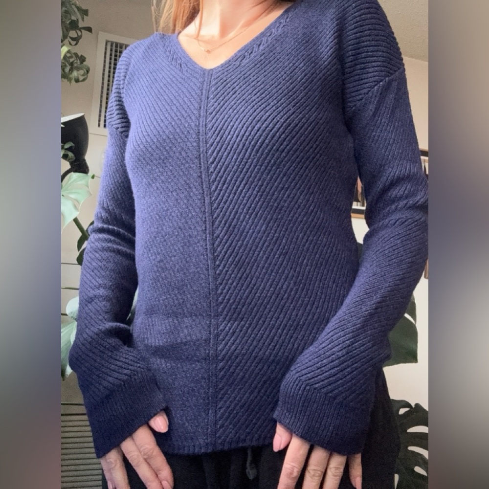 100% Wool V Neck Wilfred Free Sweater